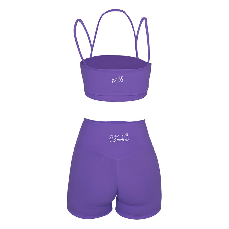 Purple Short set